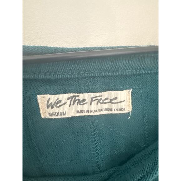 We The Free Blossom Tee 100% Cotton Puff Sleeve Top - Medium - Picture 3 of 8